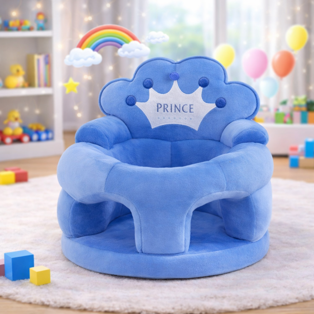 CROWN ROUND SOFA	- BLUE