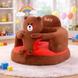 ROUND CARTOON SOFA - BROWN