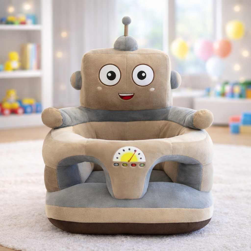 ROBOT ROUND SOFA - BROWN