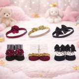 Baby 6-Pcs Headband & Sock Gift Set