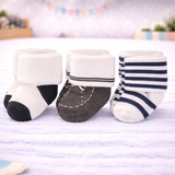 Infant Pack Of 3 Baby Socks - 0 TO 12 MONTH