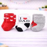 Infant Pack Of 3 Baby Socks - 0 TO 12 MONTH