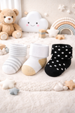 Infant Pack Of 3 Baby Socks - 0 TO 12 MONTH