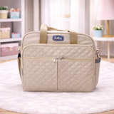 Large Size Baby/Mother Bags Collection - Beige