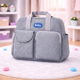Large Size Baby/Mother Bags Collection - Gray