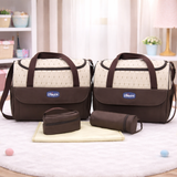 Baby Care Mother Bag | 5 PCs - Brown
