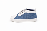 Classic Blue & White Baby Sneakers – Casual & Comfortable