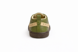Classic Olive Green Baby Shoes – Lace Style