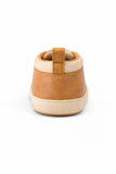 Classic Baby Shoes – Camel Brown & Cream