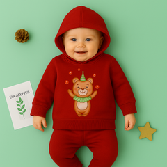 Cheerful Bear Hoodie