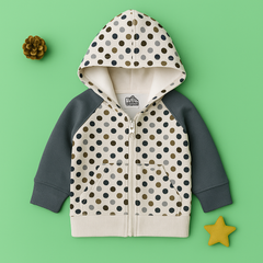 Playful Polka Hoodie