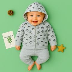 Frosty Penguin Hoodie Set