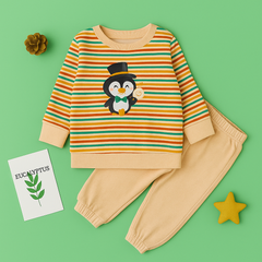 Jolly Penguin Stripes Set